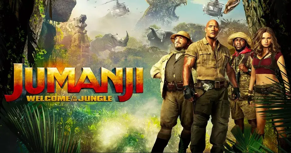 Jumanji-Welcome-To-The-Jungle-Movie-Review-A-Game-That-Sucking-the-World-Invading-the-Magical-Jungle