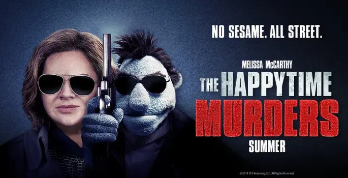 Movie Review and Storyline: Happytime Murders (2018)