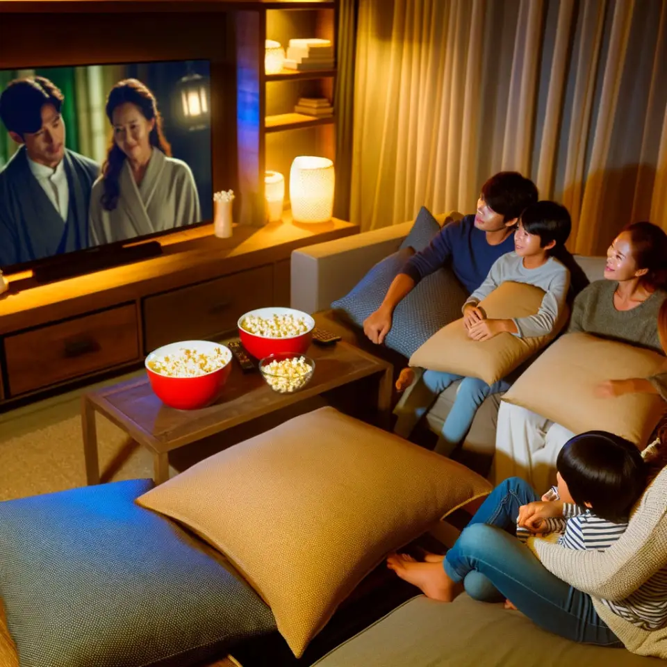 family-activities-Advantages-and-disadvantages-of-watching-Korean-series